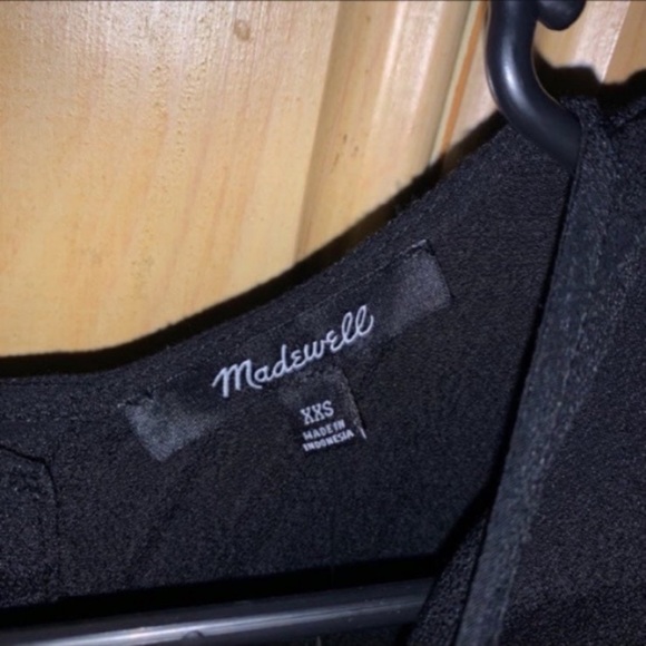 Madewell Crewneck Button Shirt Dress - Picture 7 of 7